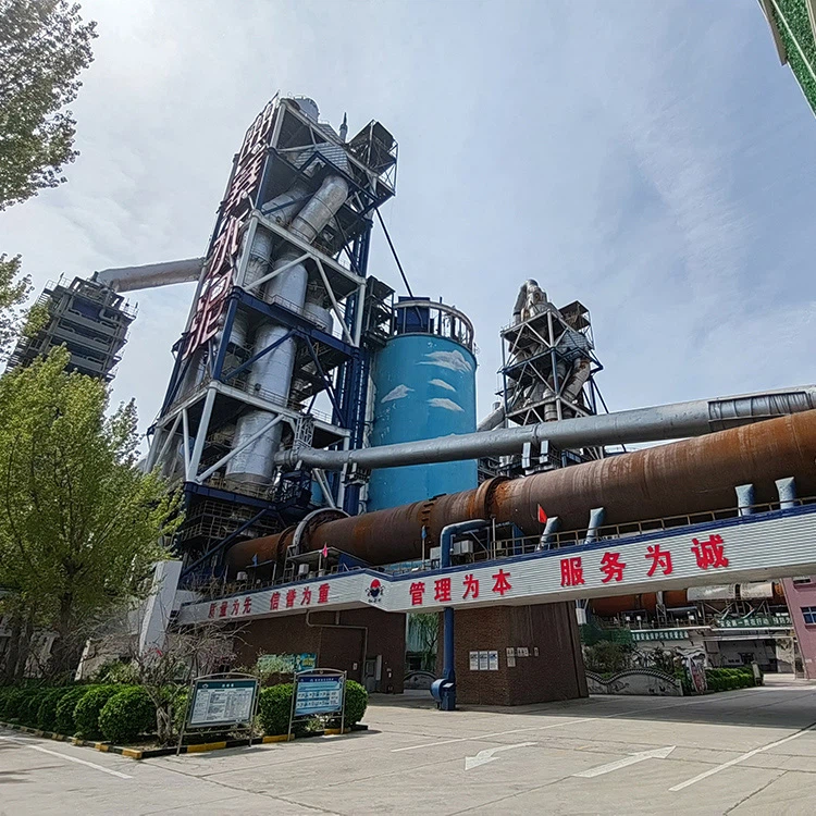 Cementa ražošanas līnija